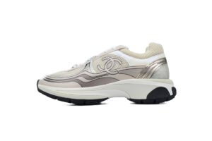 Chanel Sneakers Running Shoes Rose Gold