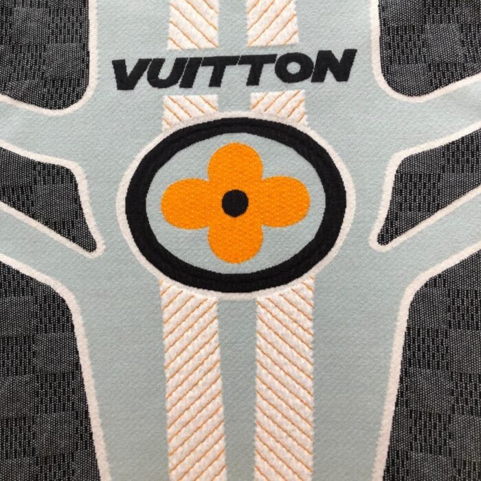 Pull Louis Vuitton Quilted Cotton Blend Crewneck (Top Quality) – Image 9