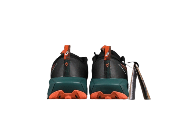ASICS GEL-TRABUCO 13 BLACK/GREEN/ORANGE – Image 9
